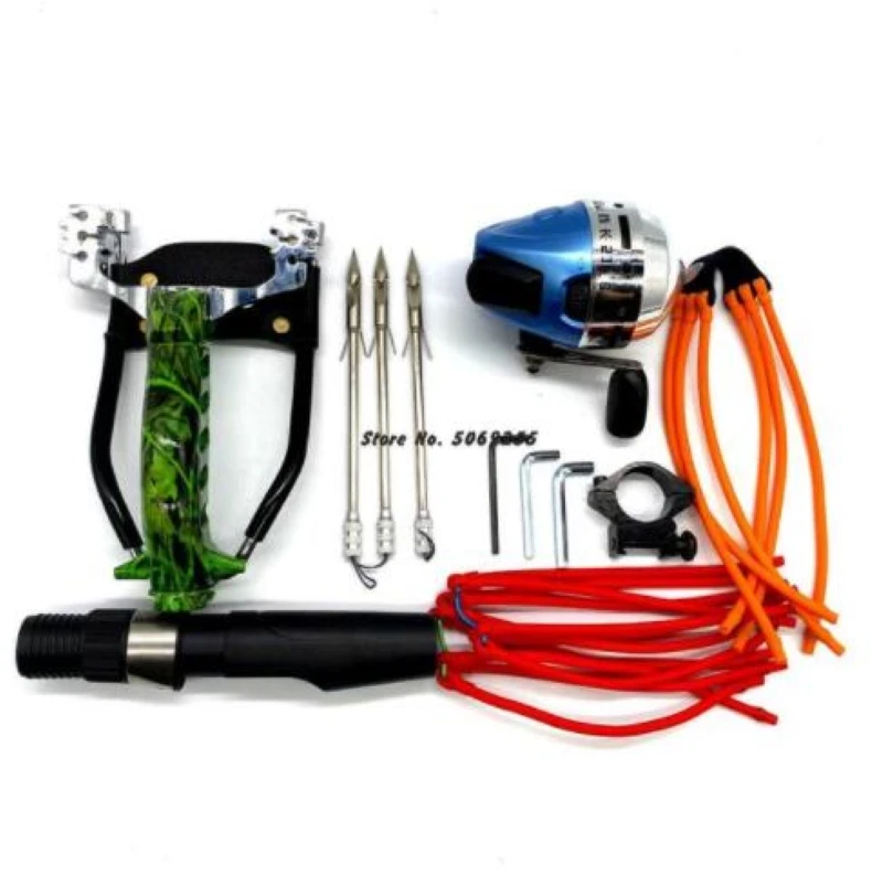 

Slingshot Fishing Large Power High Accuracy Hunting Catapult Outdoor Fishing Compound Bow Fishing Tool