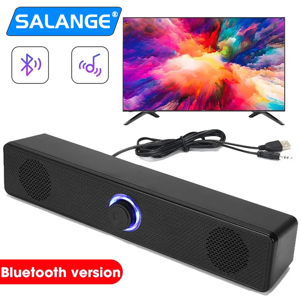Sistema Audio Home Theater Altoparlante Bluetooth 4D Surround Soundbar Altoparlante Per Computer Per Tv Soundbar Box Subwoofer Stereo Music Box