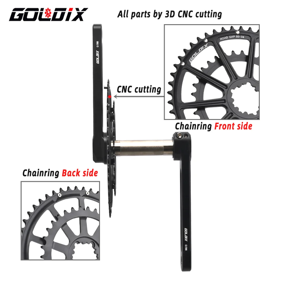 GOLDIX-̽  GXP  ũũ, 50-34T/52-36T/53-39T, ø R7000/R8000/5800/6800 ̵  Ŷ ũũ ǰ