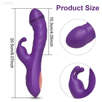 Kaninchen Vibrator für Frauen G-Punkt Vagina Vibrator Klitoris Brustwarzen Stimulator weibliche Masturbation Erwachsenen waren Sexspielzeug für Frauen 4