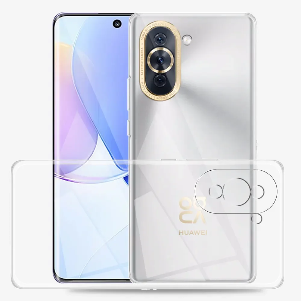 Crystal Clear Silicone Soft Phone Case - Ultra Slim Transparent Cover