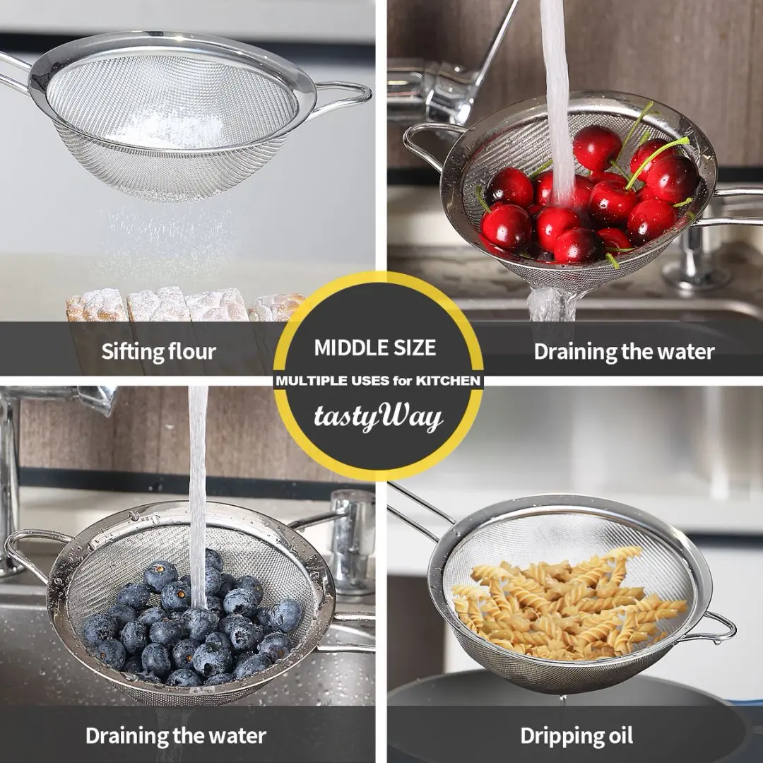 Stainless Steel Fine Mesh Strainers 3