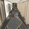 Simple Geometric Long Corridor Carpet Runner Modern Easy Clean Decoration Aisle Rug Non-slip Washable Stair Hallway Floor Mat 러그 4