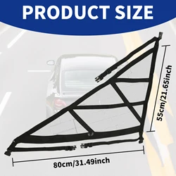 Durable Car Roof Storage Organizer with Large Capacity (80x55cm)