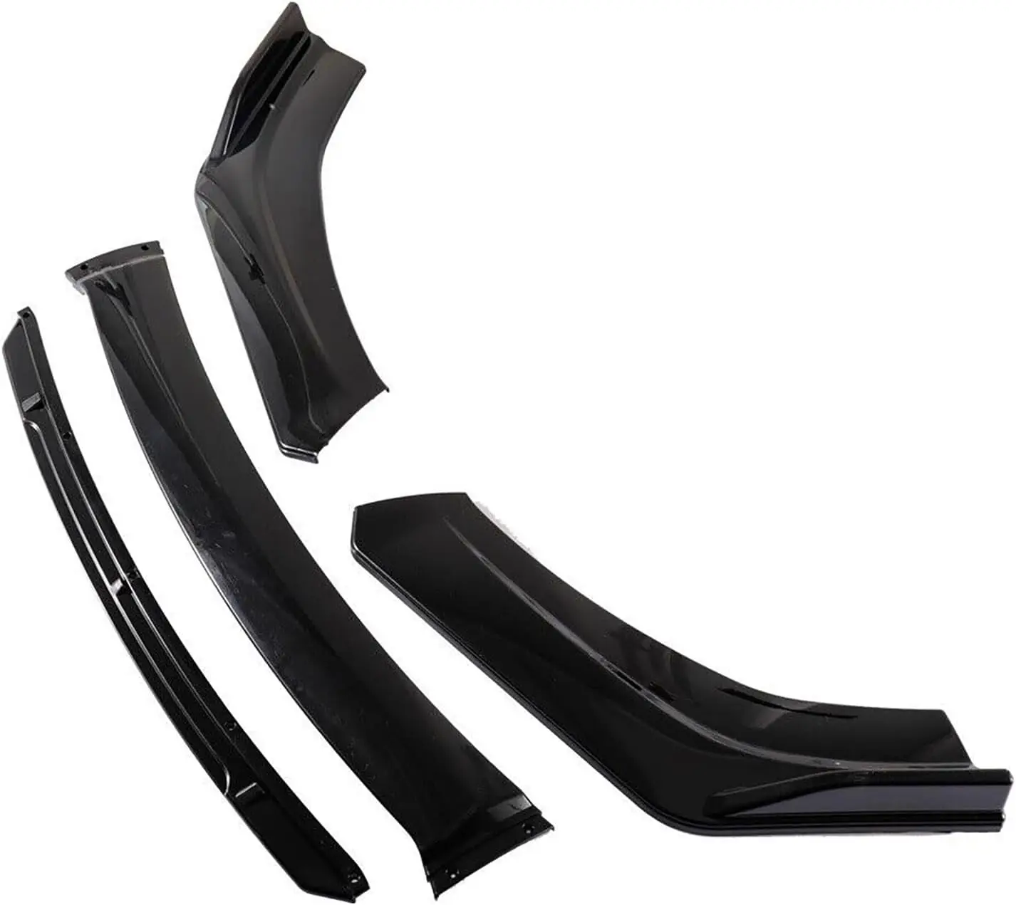 Universal  Front Bumper Lip Chin Spoiler PP Front Bumper Lip Sopiler Wing Bod