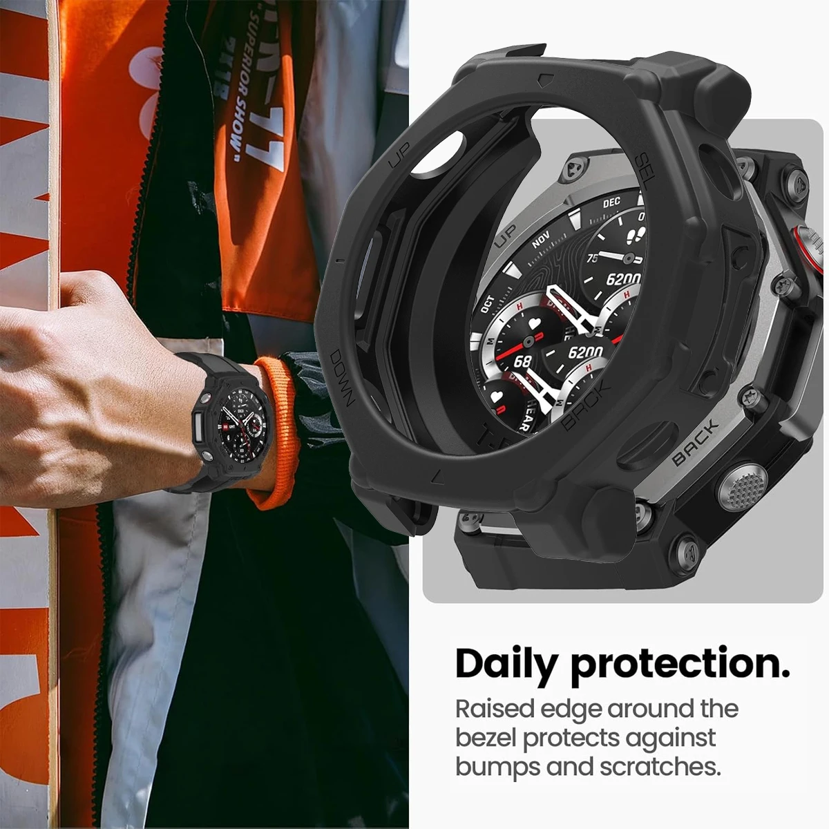 Durable Silicone Protective Case - Anti-Drop Bumper Cover
