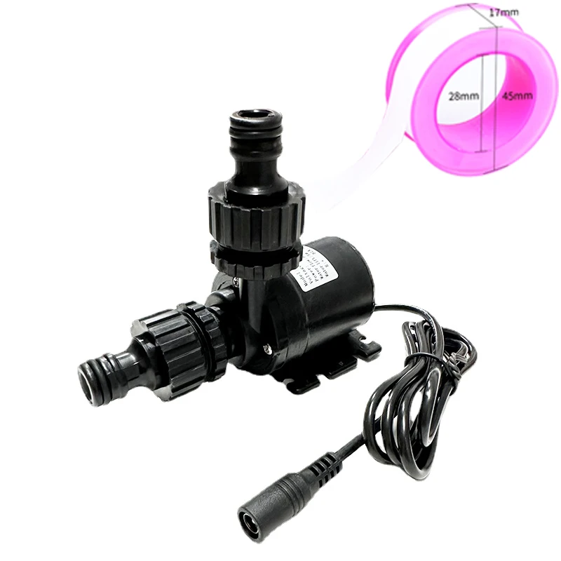 DC12V24VWaterPumpsLift5M800LHSolarBrushlessMotorWater