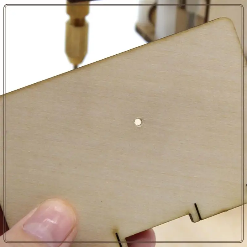벤치 드릴링 머신을위한 신뢰할 수있는 미니 데스크 벤치 드릴 어린이 DIY 과학 장난감 과학 실험 키트, 미니 데스크 벤치 드릴