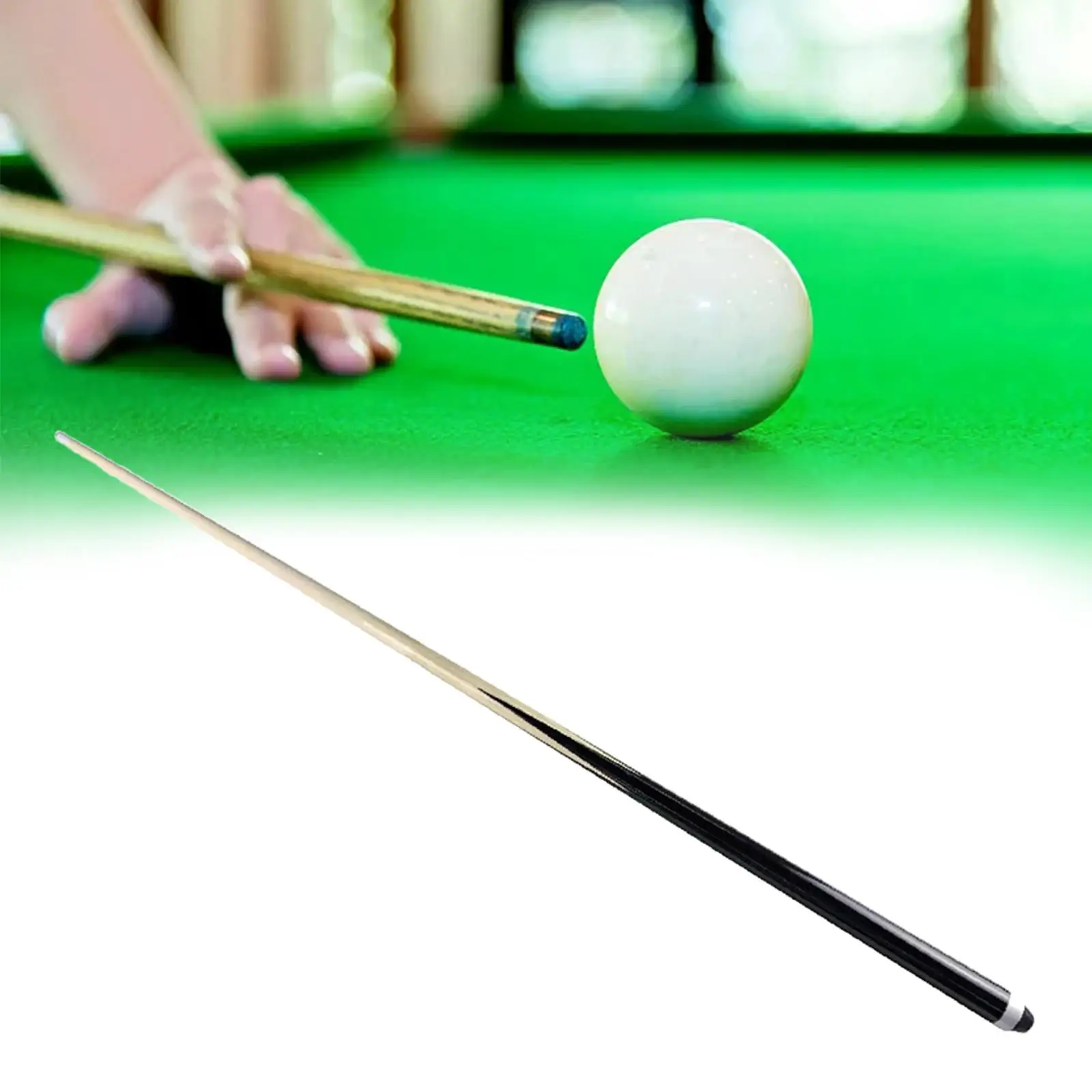 Small Pool Cue Wooden 107cm Professional Practice Cue Kids Pool Cue Stick