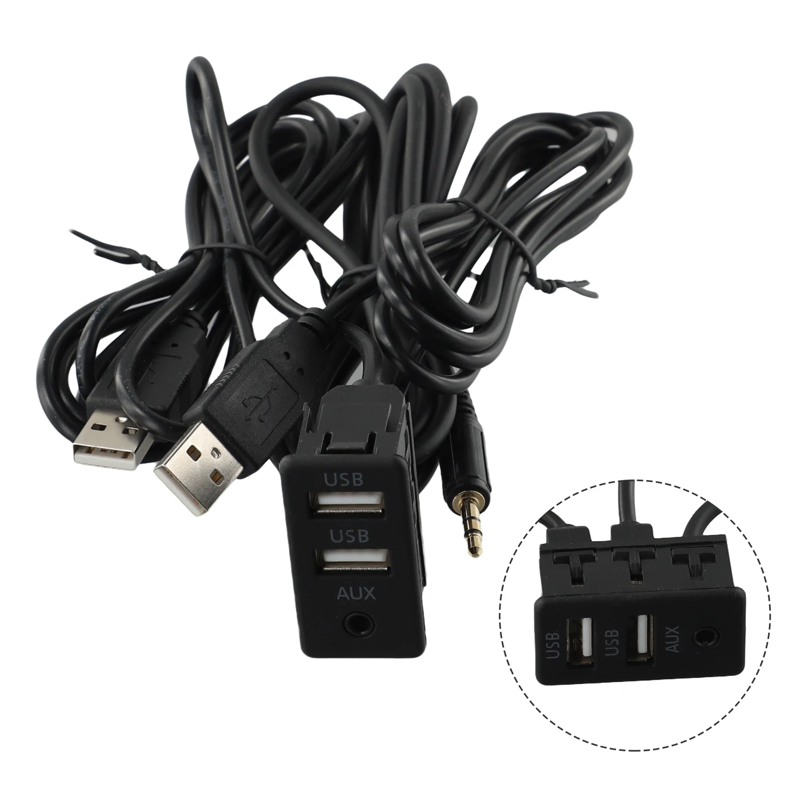 AUX USB ̺,  ̺ ,    USB Ʈ г,  ġ ͽټ, 1.5m, 1 