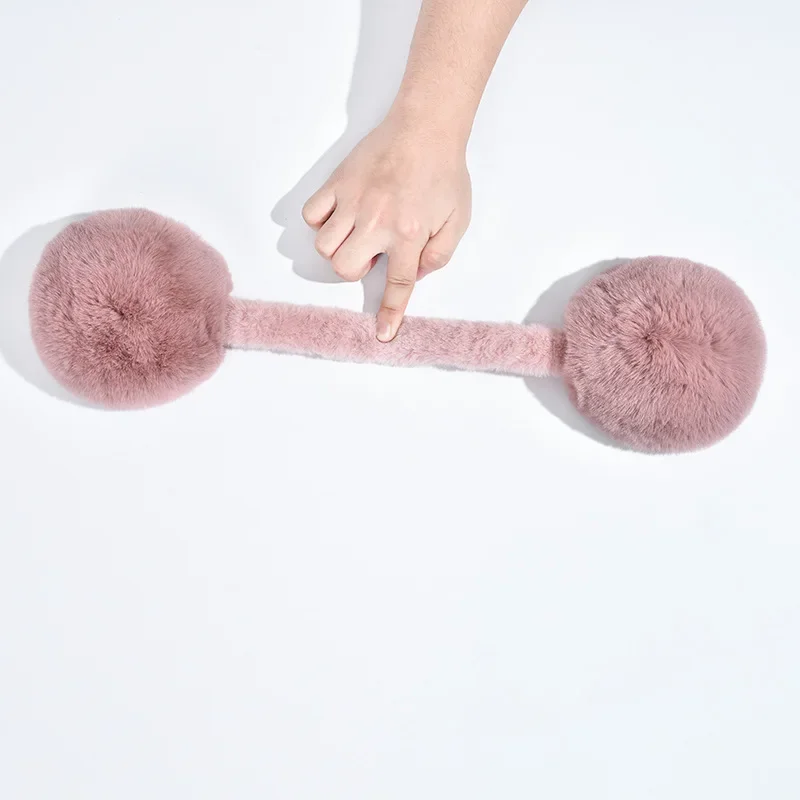 겨울 따뜻한 큰 모피 귀마개, 성인 어린이 클래식 이어 커버, 겨울 편안한 유니섹스 모피 귀마개, 신상 단색