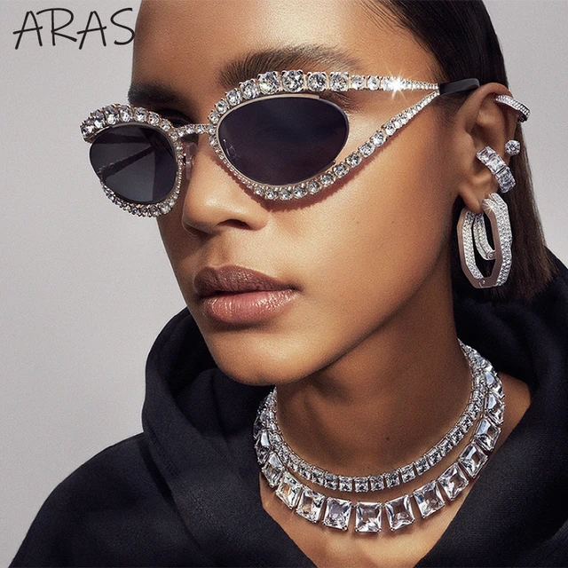 2023 Irregular Punk Sunglasses Cat Eye Glasses Men Women Fashion