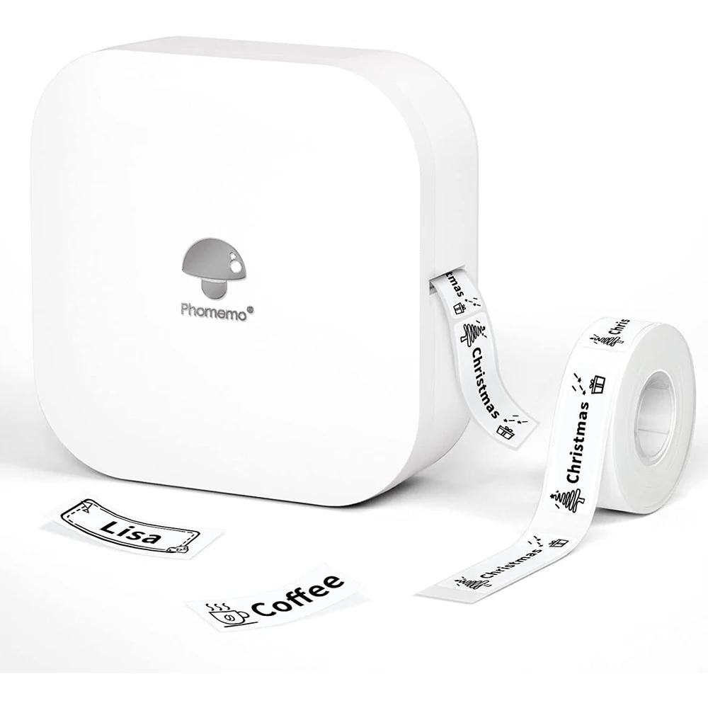 Phommemo Q30 Adesivo Termico Bluetooth Label Maker Mini Stampante Tascabile Portatile Etichettatrice Portatile Wireless Per L'Home Office