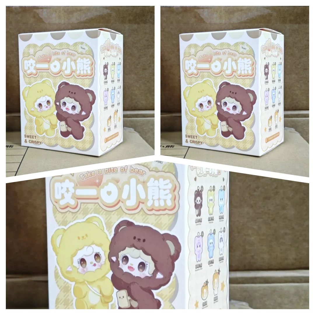 Genuine Yooki V4 Take A Bite Of Bear Series Blind Box Cute Vinyl