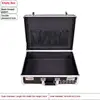 Portable Small Size Aluminum Toolbox with Lock and Password Suitc 3