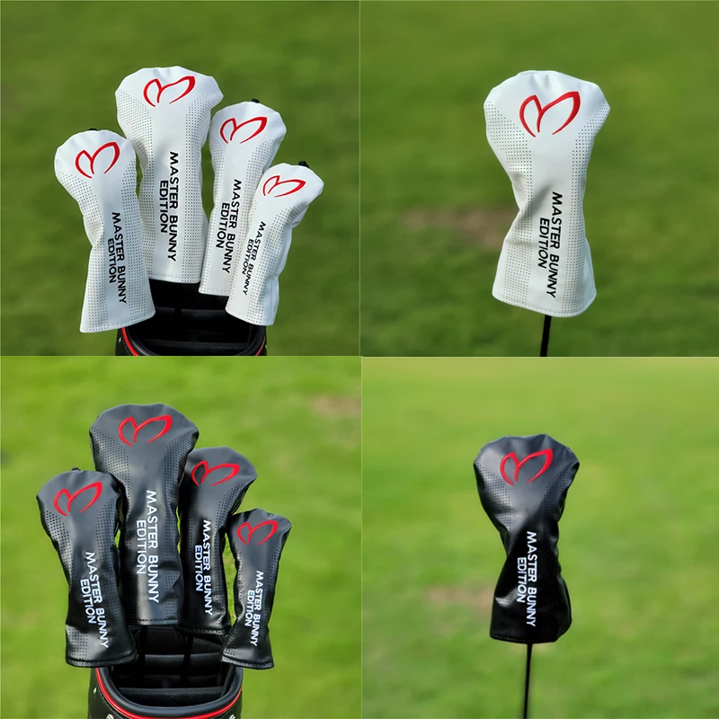 Master Bunny Edition Golf Clubs Headcovers Golf Woods Clubs Headcovers Set 1 3 5 Driver Head