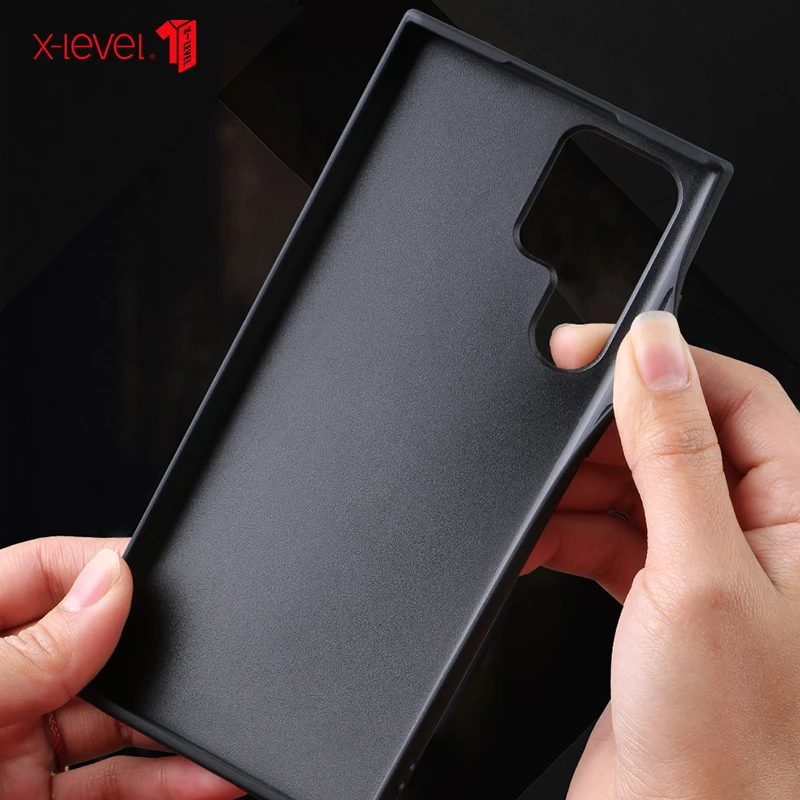 X-level Compatible with Samsung Galaxy S21 Ultra Case 5G,Anti-Scratch  Premium PU Leather Soft TPU Bumper Shockproof Protective Phone Cover Case  for