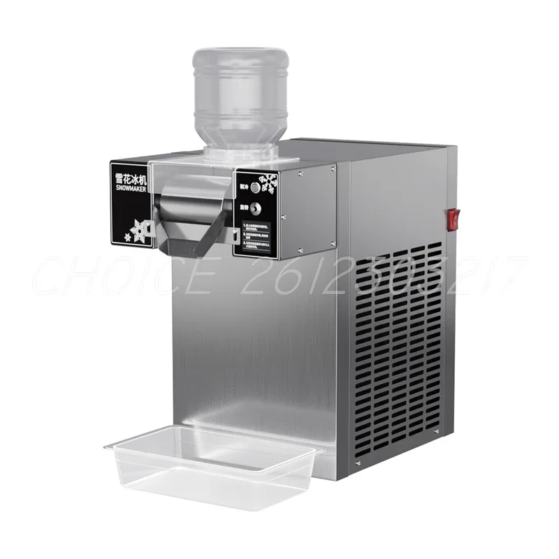 Automatic 60kg/day Mini Snow Ice Maker Shaver Machine Snowflake Ice Machine Korea Bingsu Maing Snowflake Shaving Maker