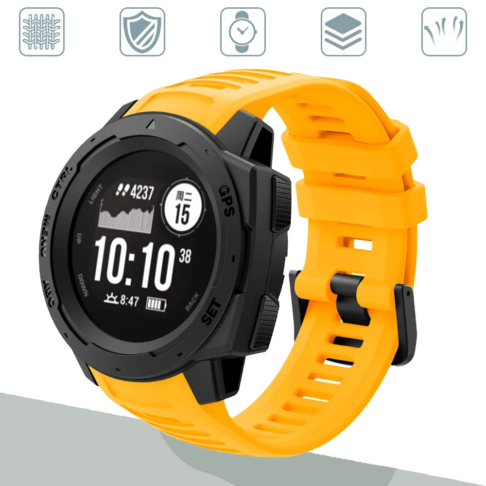High-Quality Silicone Sport Wristband Replacement Bracelet