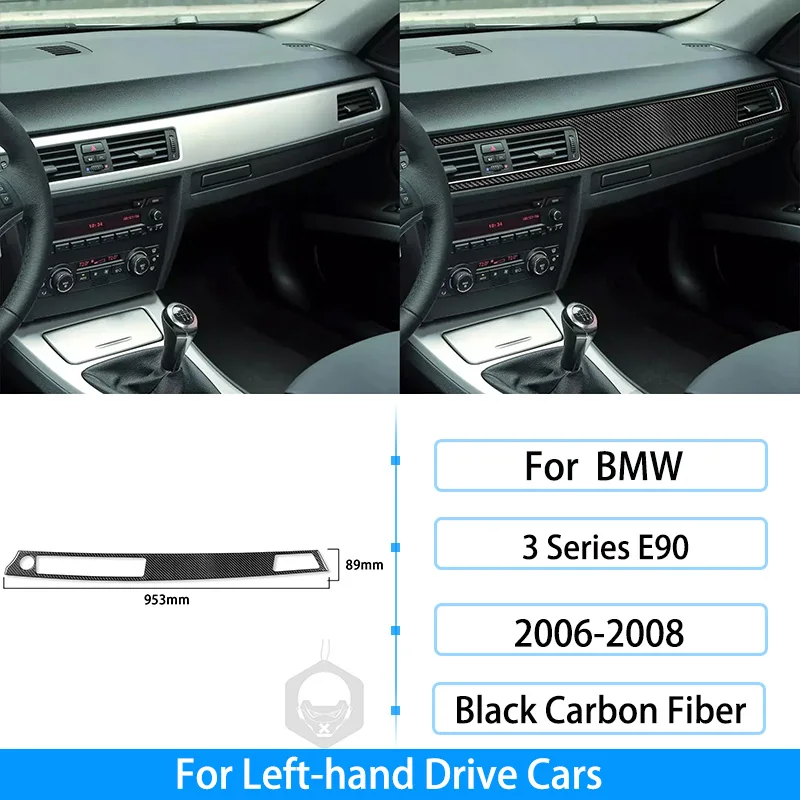Auto Mitte Konsole Panel Trim AC Vent Air Conditioner Aufkleber Carbon  Fiber Decal passt für BMW E90 E92 E93 2005 2006 2007 2008 2009 2010 2011  2012 Accessories (B) : : Auto & Motorrad