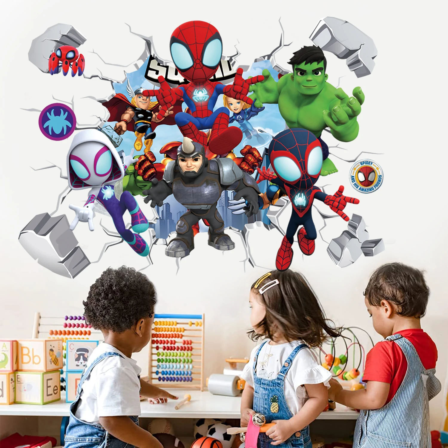 Autocollant Mural Pour Décoration De Chambre De Fille • Petites Pirates