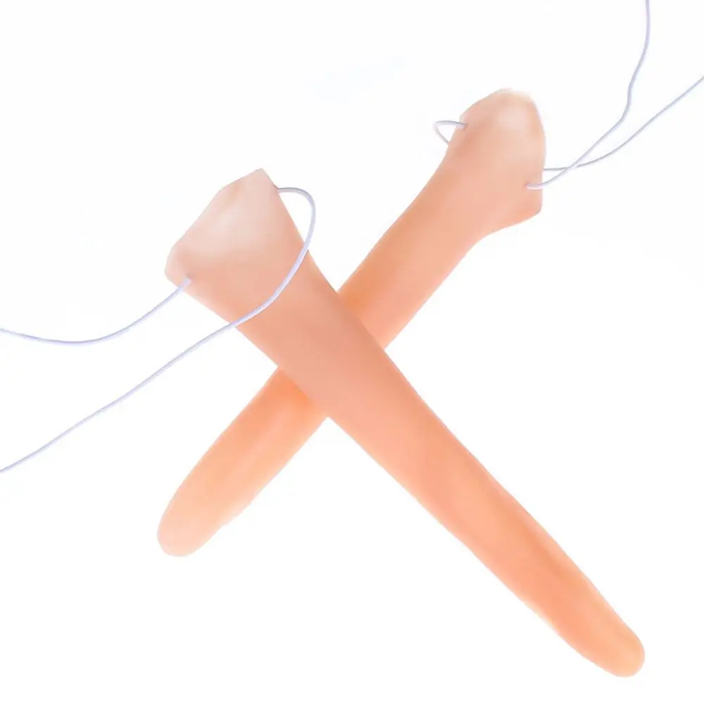 Funny Terrible Rubber Witch Nails Witch Nose Halloween Prop Toys for Women Men Halloween Supplies halloween prop toys