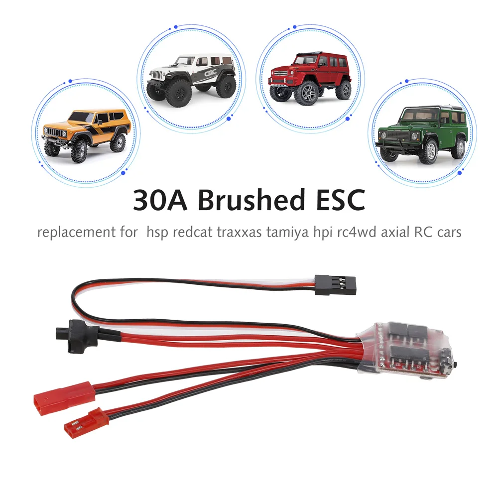 30A 48V Mini Brushed Electric Speed Controller ESC Brush Electronic