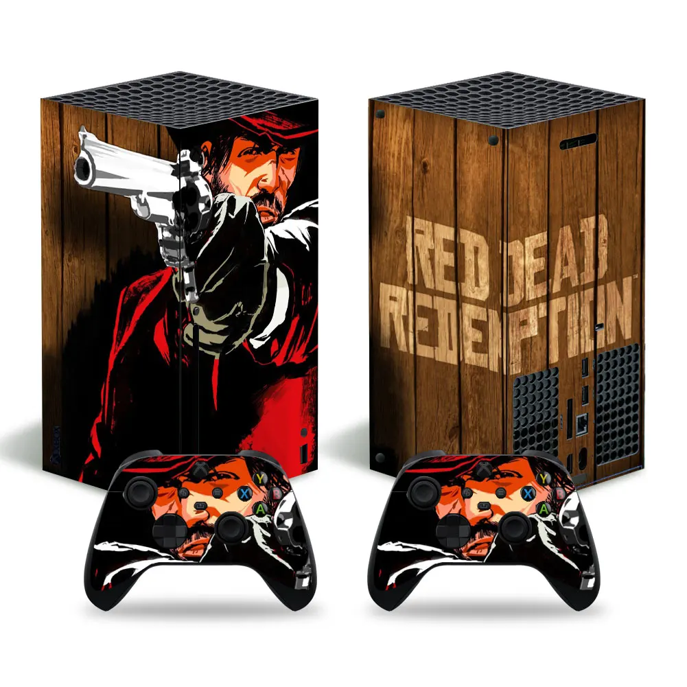 Red Dead Redemption Style Skin Sticker Decalcomania Cover Per Xbox Series X Console E 2 Controller Xbox Series X Skin Sticker Viny