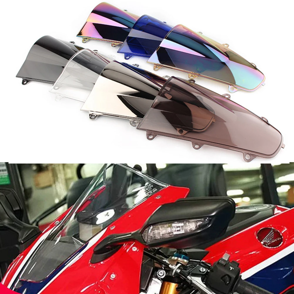 

Windshield For Honda CBR1000RR CBR 1000 RR 1000RR 2017-2020 Double Bubble WindScreen Motorcycle Accessories Fairing Deflector