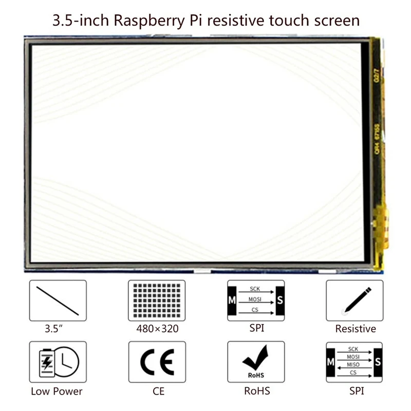 HTHL-Waveshare 3.5 ġ ġ ũ LCD,   4B/3B/3B/2B/Zero/Zero W/Zero WH 480X320 ȼ SPI ̽