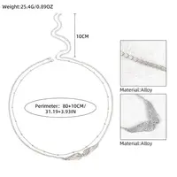 Stylish Wings Design Waist Chain Charm Style Fashion Belly Jewelry Sexy Beach Jewelry Bikini Accessory 6