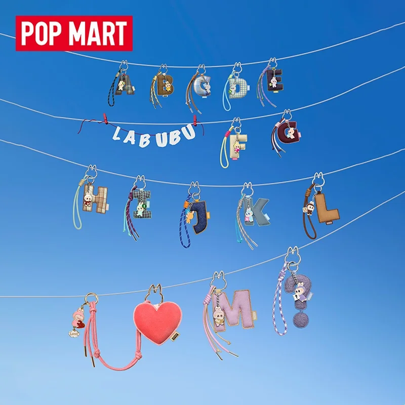 POPMART THE MONSTERS PIN FOR LOVEシリーズ レターペンダント