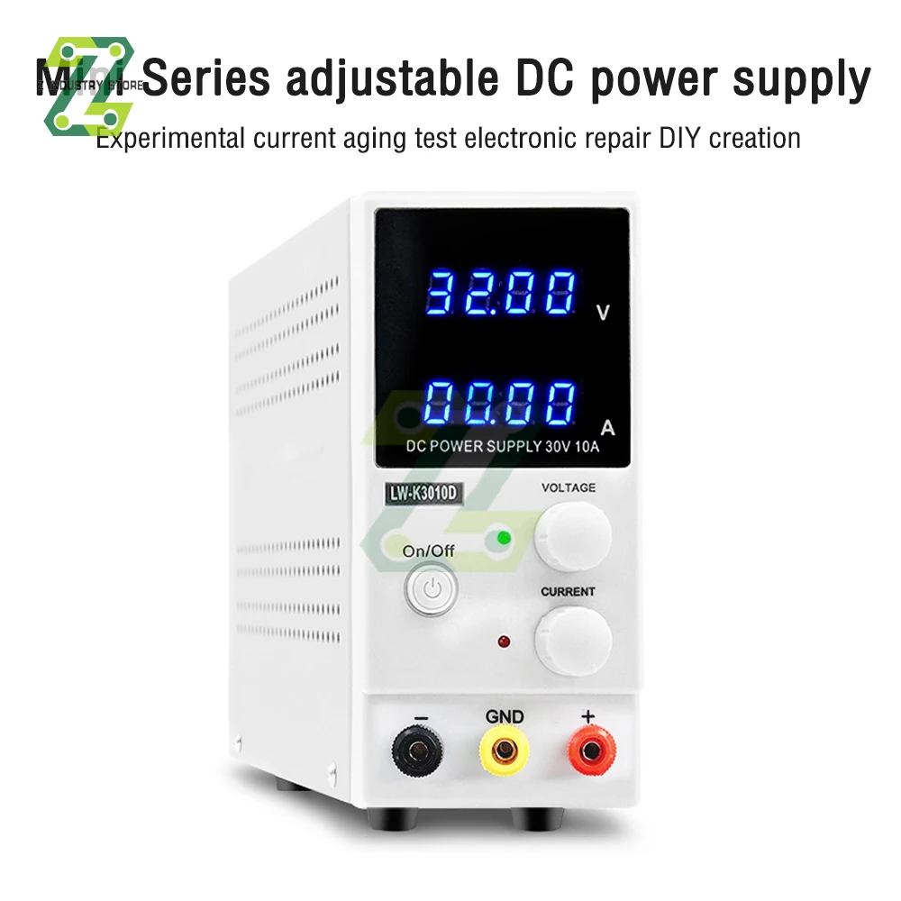 

LW-K3010D 4LED Adjustable DC Power Supply 30V 10A Laboratory Variable Switch Bench Power Supply Stabilized Power Source