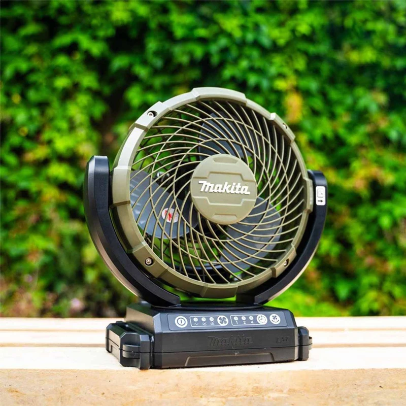 Makita 卓上扇風機 Makita-ワイヤレス電気ファン,ポータブル,3スピード,調整ツール
