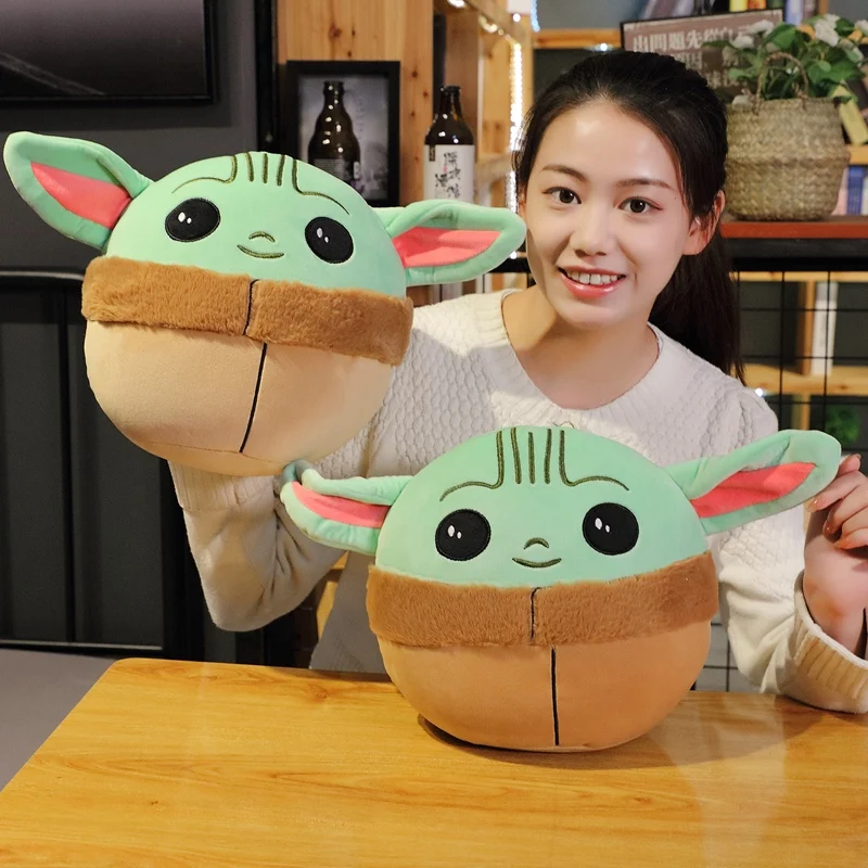 22/26Cm Disney Kawaii Plush Toys Baby Yoda Anime Cartoon Stuffed Toys Figure Doll Kawaii Star Wars Cute Toys for Children Gifts