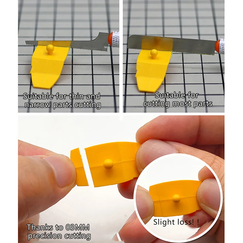Military Model Modification Hobby Profiled Mini Hand Saws Model cutting handsaw parts modification model tools
