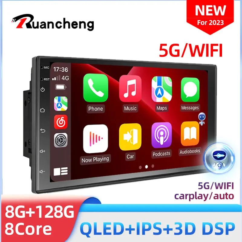Ruancheng 2 Din Car Radio Multimedia Video Player Universal 7" Auto ...