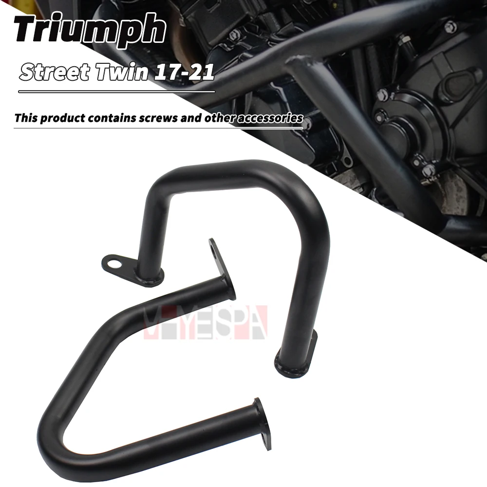 

Fit For TRIUMPH Bonneville T120 Thruxton 1200 Thruxton R Street Cup/Twin Bonneville Bobber Body Protection Bar Crash Bar Bumper
