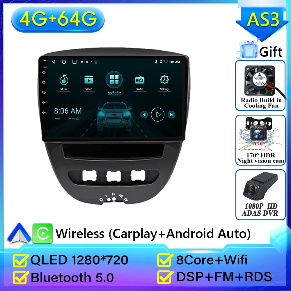AS3 4G 64G DVR