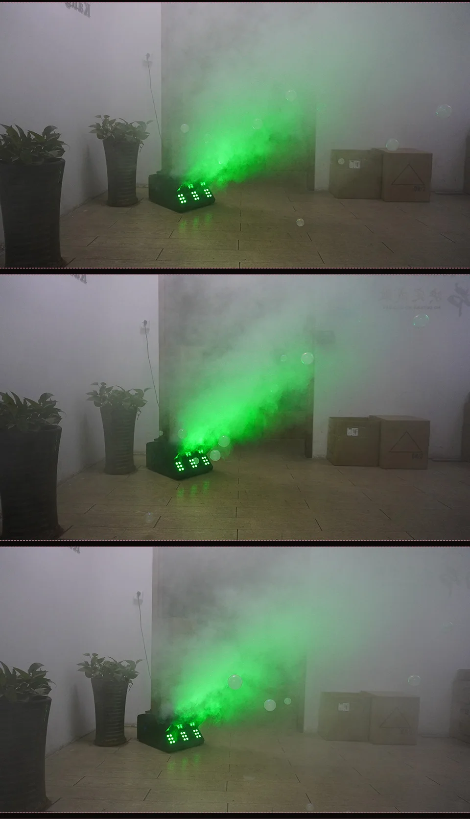 Fog Bubble Machine Led Fog Machine Led Fog Bubble Machine DMX512 Stage Bubble Fo