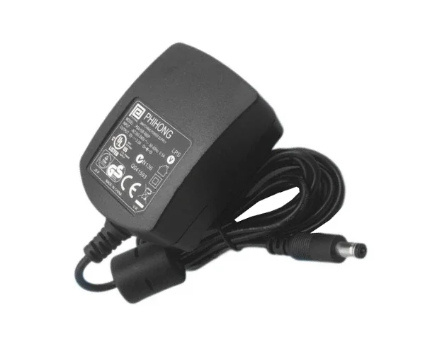 

Power Adapter 6V 2.5A, Barrel 5.5/2.1mm, US 2-Pin Plug, PSA15R-060P
