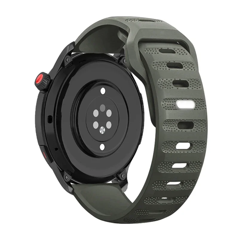 Versatile Silicone Sport Band - 20mm/22mm Wristband Strap