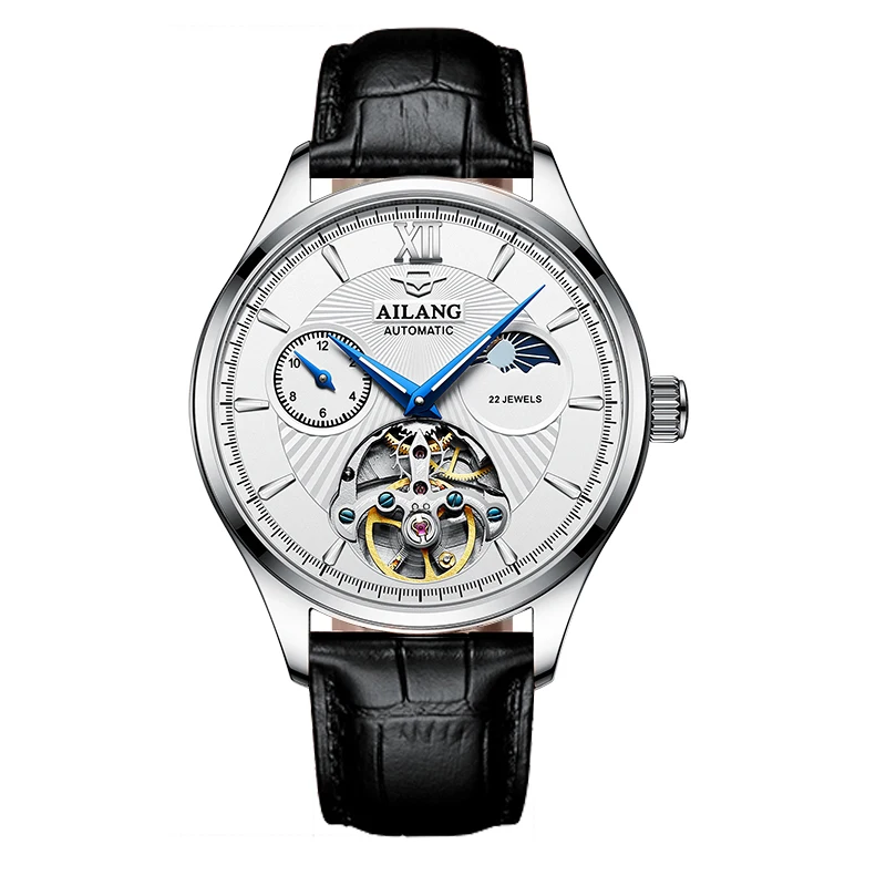 Luxury Tourbillon Watch Men Brand Luminous Automatic Mechanical Watch Business Trend Waterproof Men's Watch