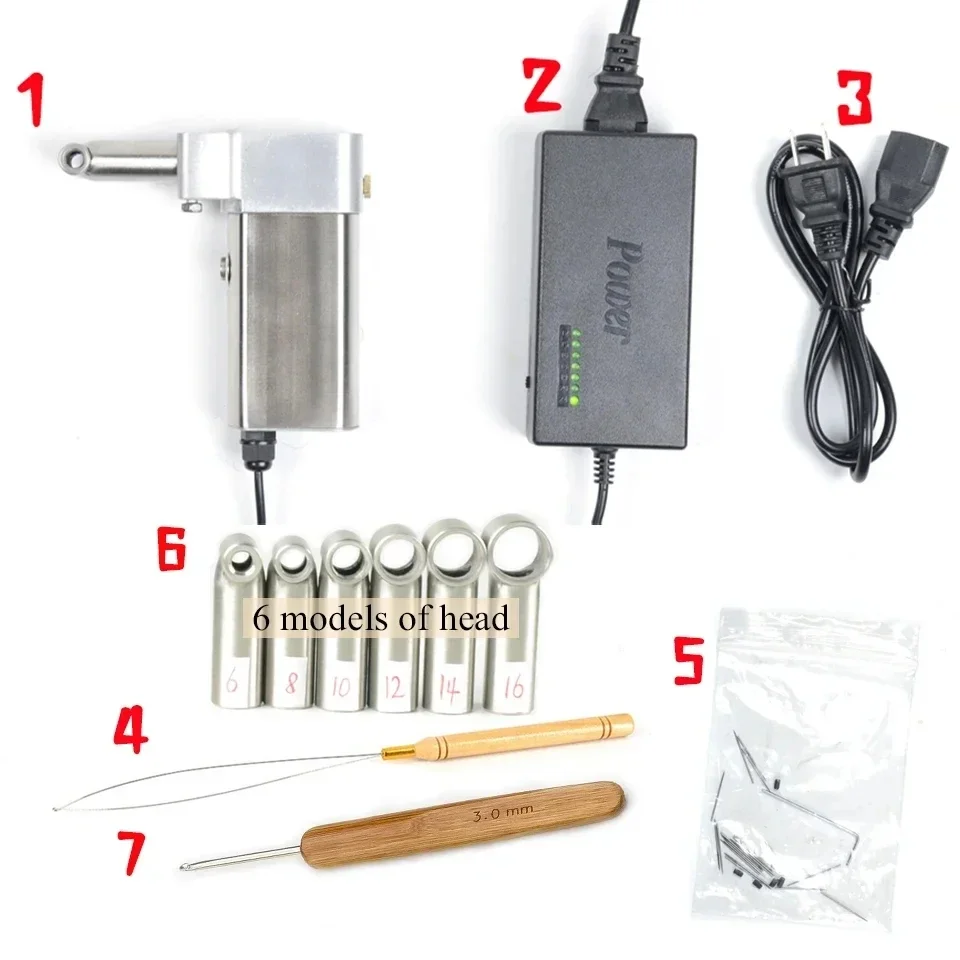 Dreadlocks Machine Portable Electric Dreadlocks Maker for Human Hair Loc,The Dreadlocks Machine Make and Connect dreadlocks 2