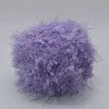 16 Colors - Glitter Silk Pom Pom Plush Yarn 100g Fancy Crochet Yarn Hand Knitting Yarn art  Wool Yarn for Knitting and Crochet 5