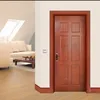 China supplier fire proof cheap exterior solid wood doors 5