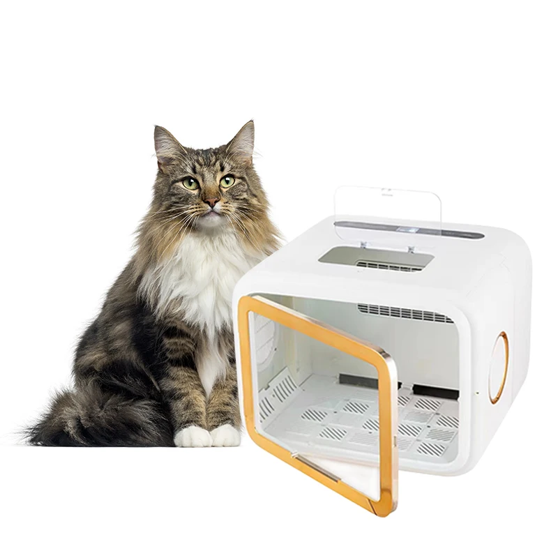 

safe and comfortable hand release Reduce labor folded Animals Pet Drying Box