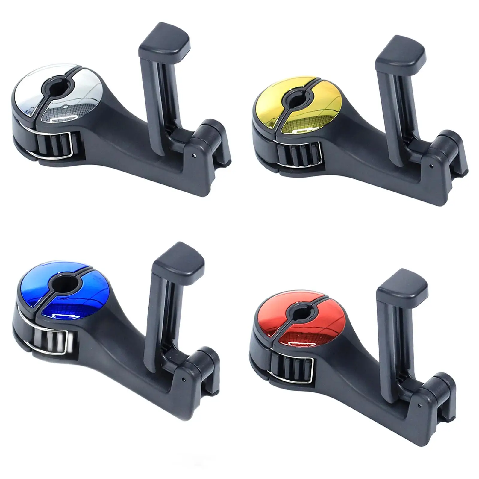 

2 in 1 Car Headrest Hidden Hook with Phone Holder Portable Fit for Vehicle