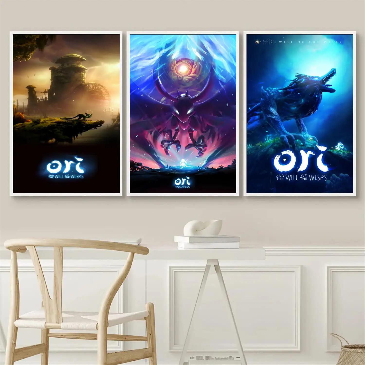 

Ori And The Will of The Wisps Poster Wall Art Canvas Posters Decoration Poster Personalized Gift Modern Family bedroom Painting