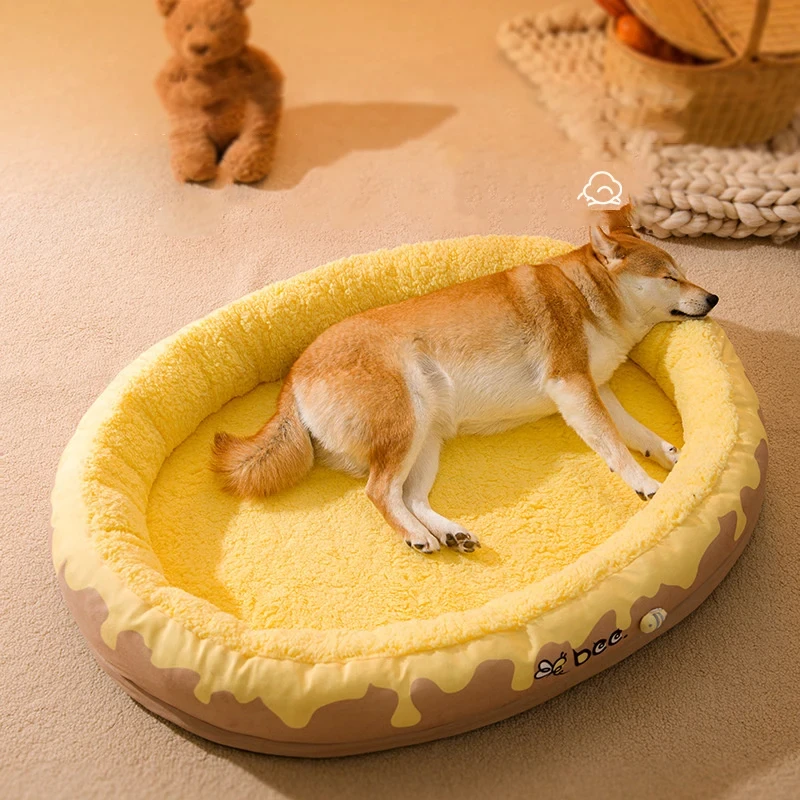 

Pet Bed Dog Mat Cat House Square Plush Cushion Cute Style Wanshable and Movable Dogs Beds Pad Pets Supplies High Quality CW81